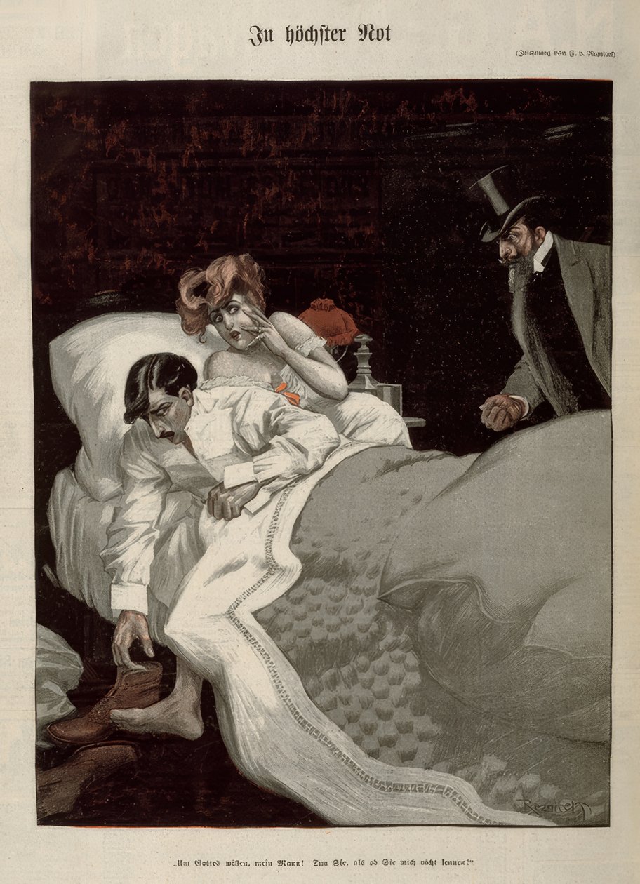 Reznicek, i stor nød (utroskab) af Ferdinand von Reznicek