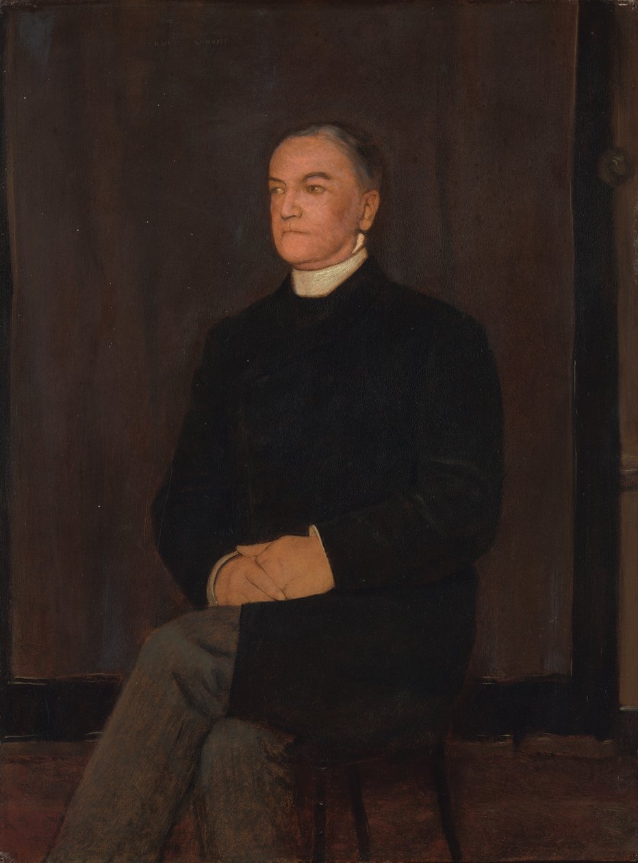 Portræt af Augustine Gerardus Hubertus van Rijckevorsel af Fernand Khnopff