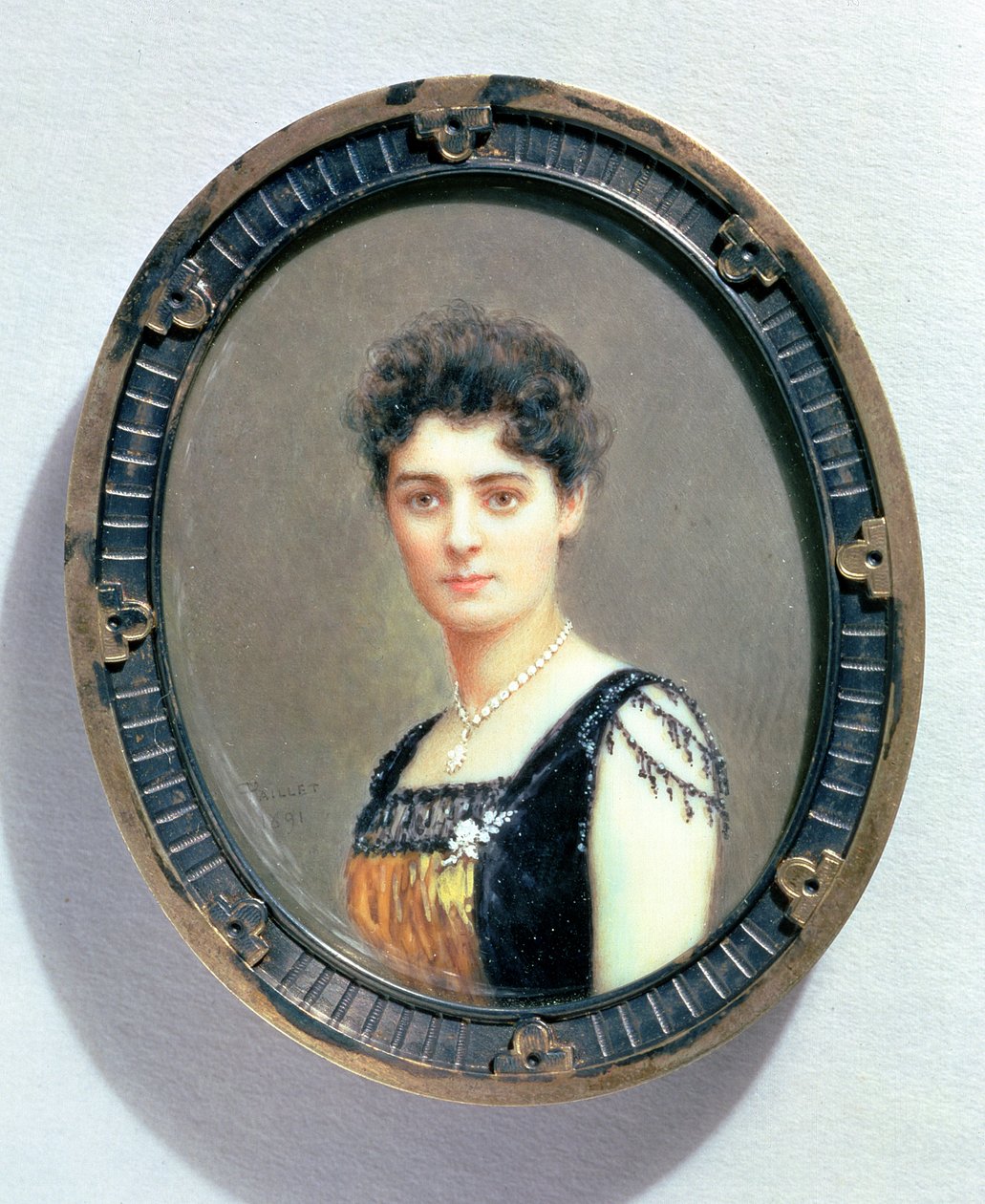 Fru Frances Charles Grover Cleveland (1864-1947) 1891 af Fernand Paillet