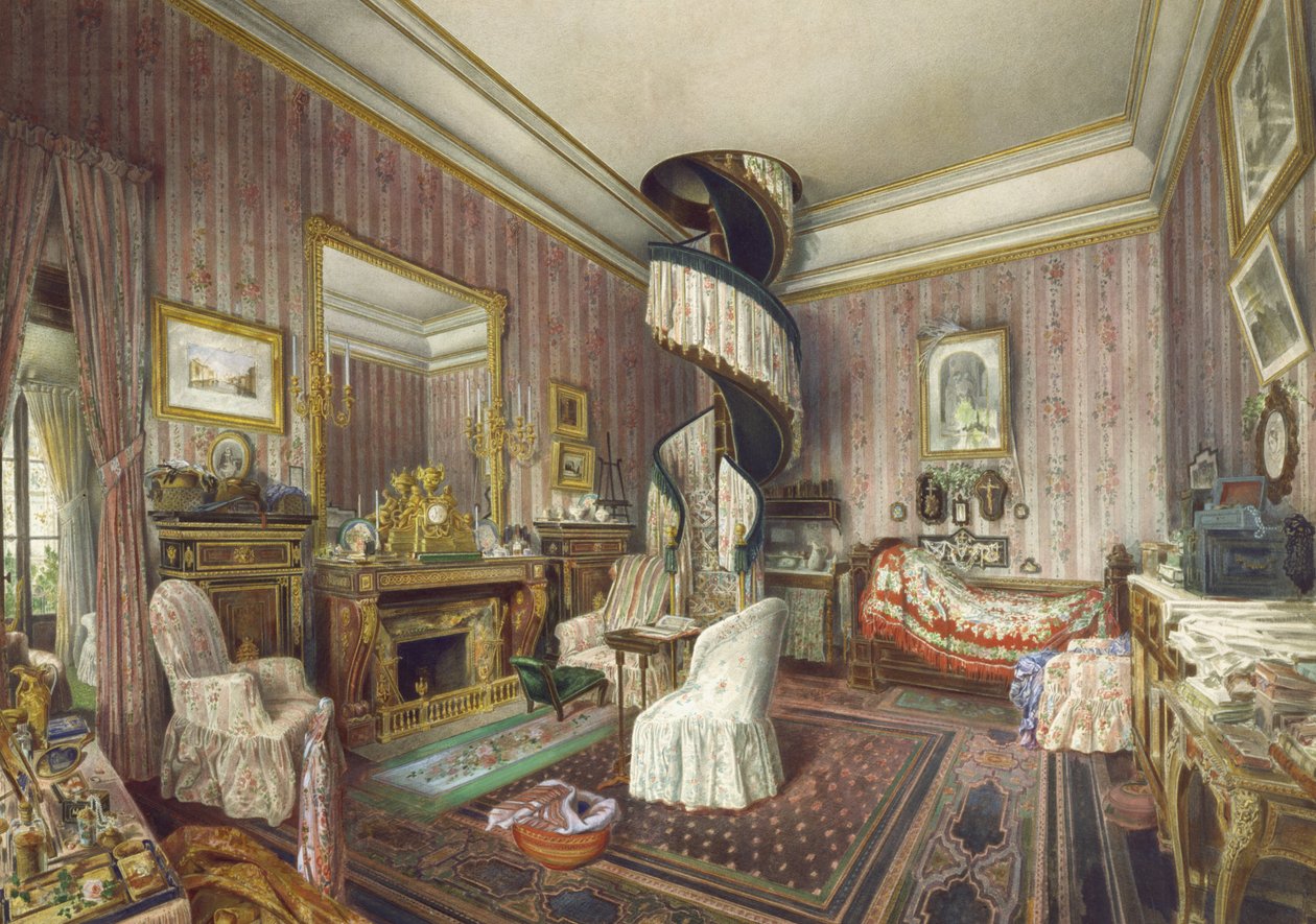 Soveværelset af Fernand de Cordova Pelez
