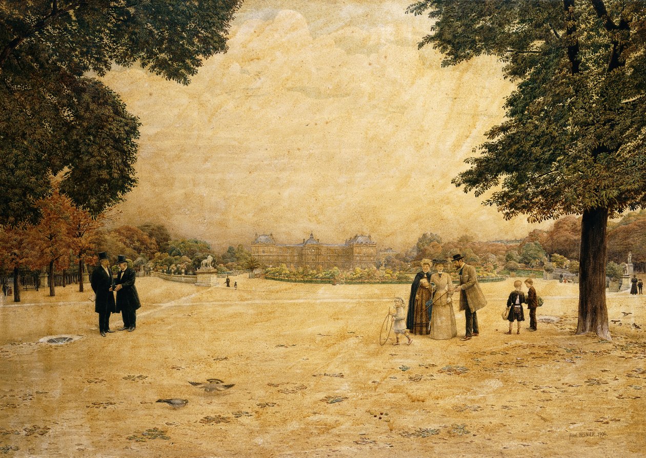 Jardin des Plantes, Paris, 1904 af Fernand Auguste Besnier