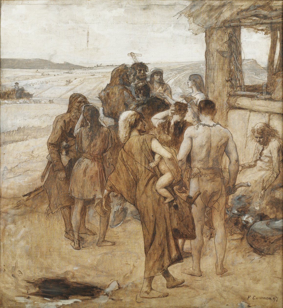 Bronzealder, 1897 af Fernand Cormon