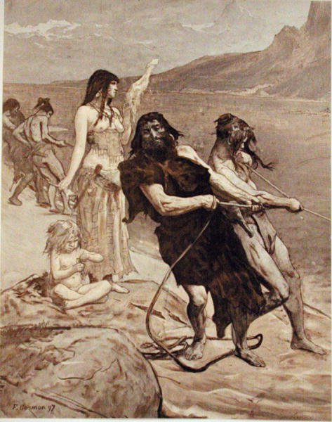 Fiskeri ved søen af Fernand Cormon