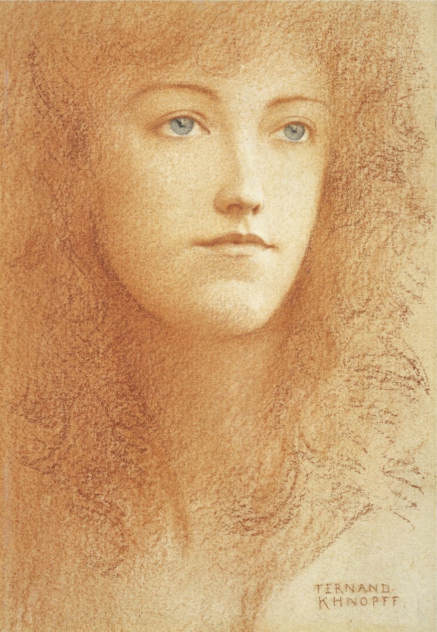 En ung englænder af Fernand Khnopff