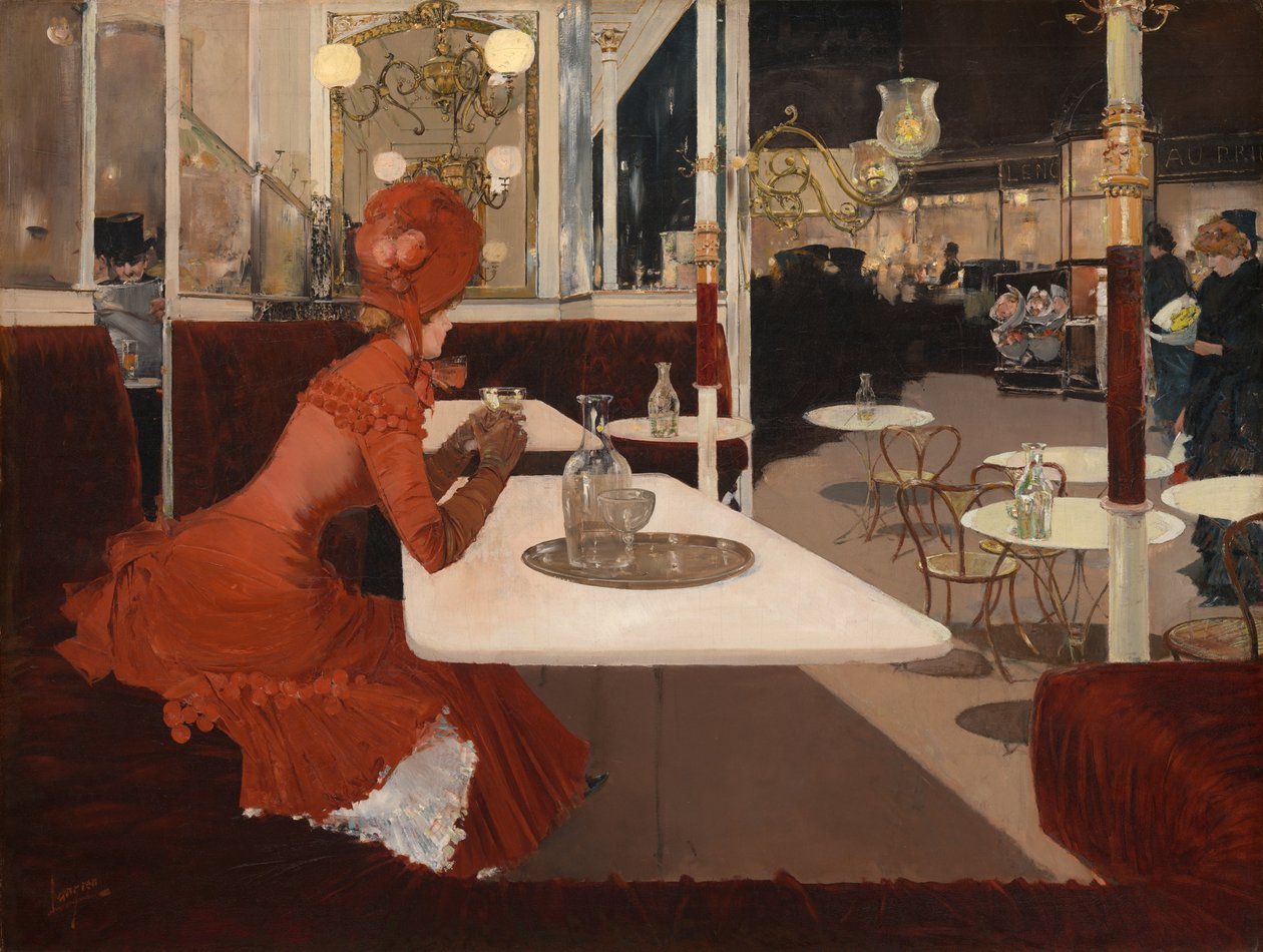 I Caféen af Fernand Lungren
