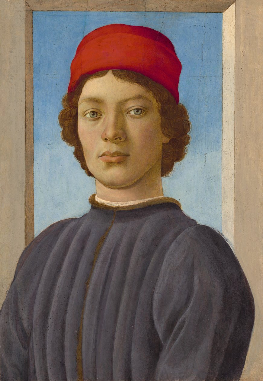 Portræt af en ungdom, ca. 1485. af Filippino Lippi