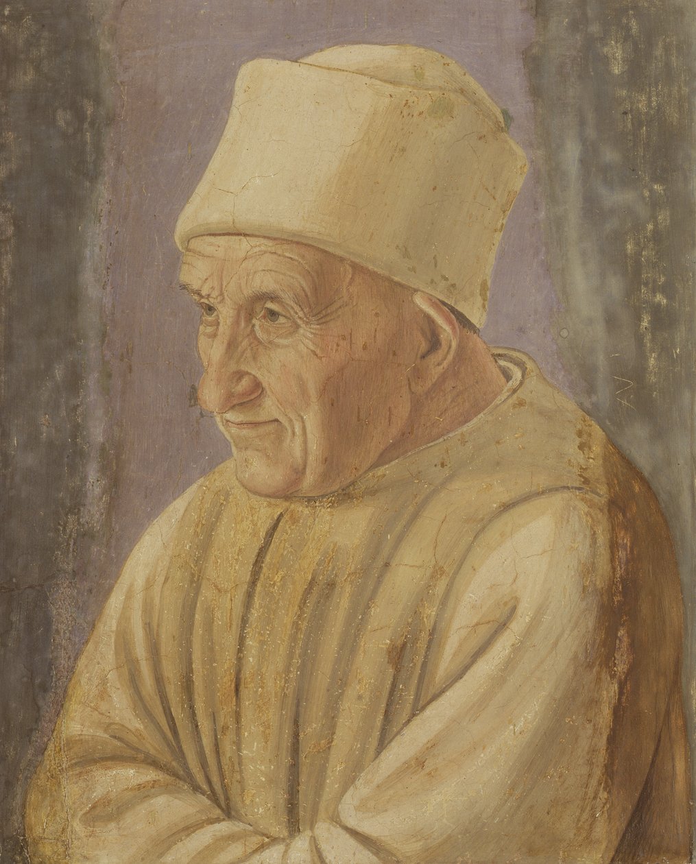 Portræt af en gammel mand af Filippino Lippi