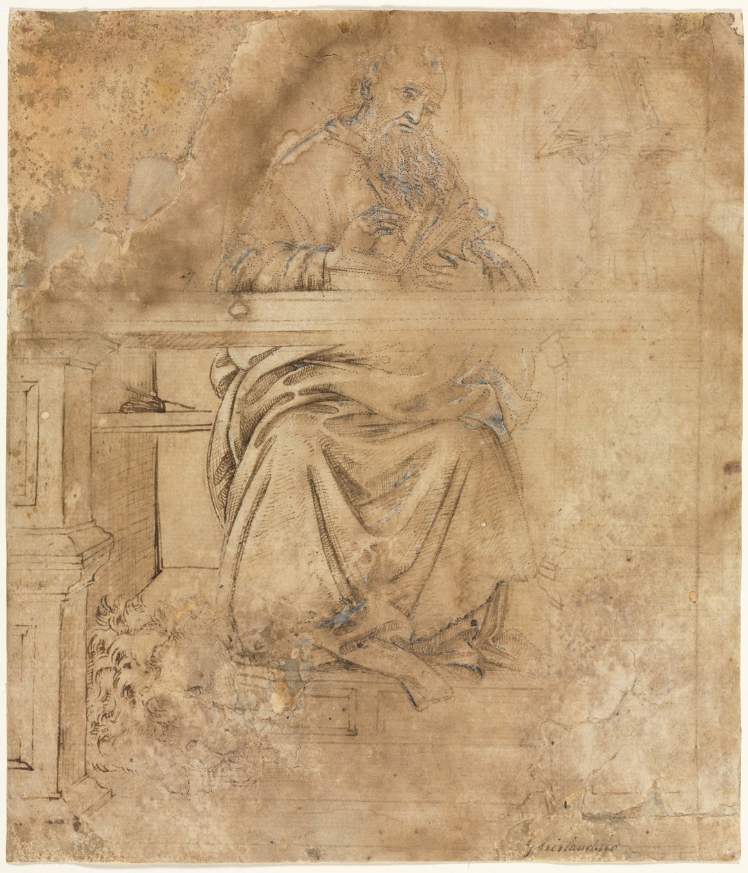 St. Hieronymus i hans studie af Filippino Lippi