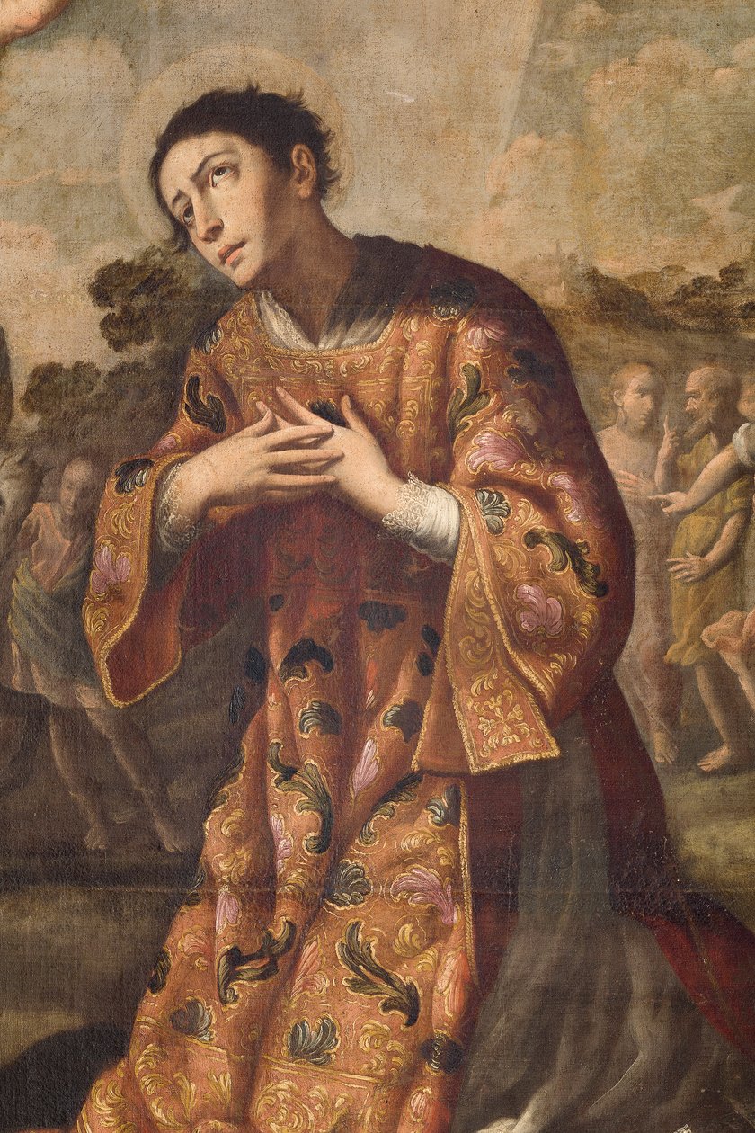Laverios martyrium, detalje af Filippo Donzelli