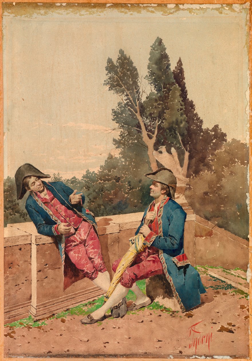 Soldater of the Empire, ca. 1880. af Filippo Indoni