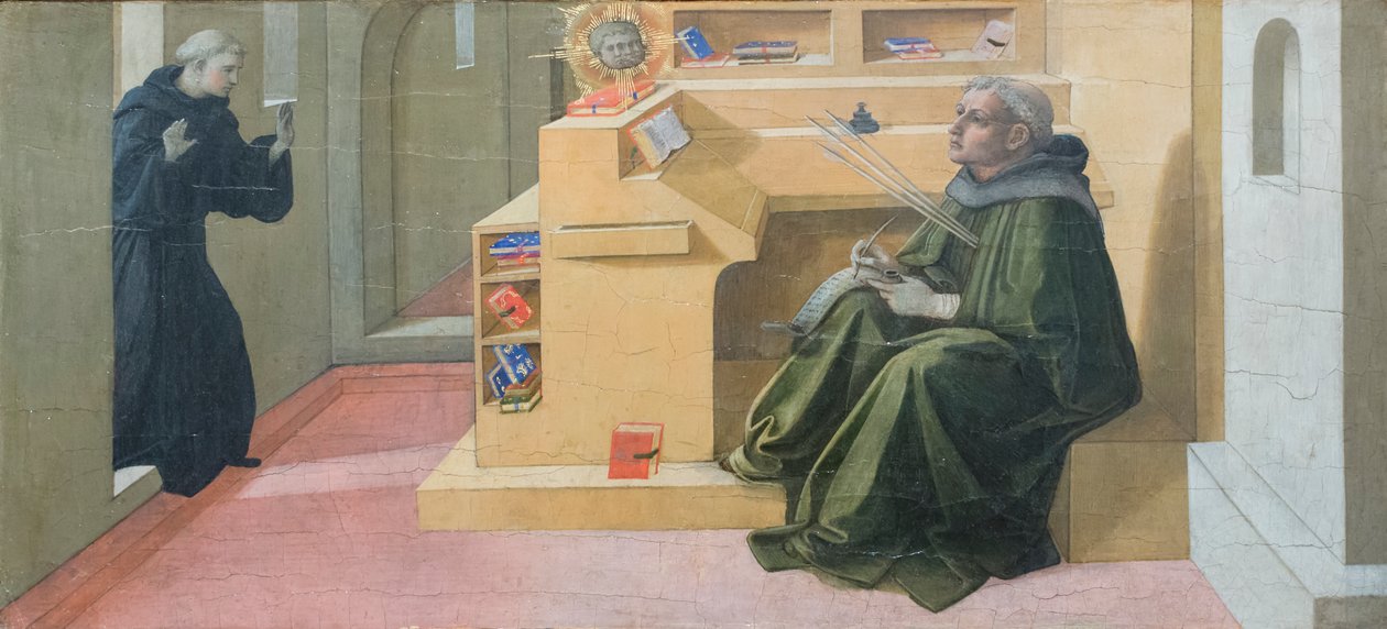 Augustins vision om treenigheden af Filippo Lippi