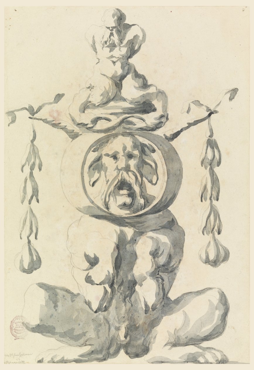 Grotesk figur af Filippo Marchionni