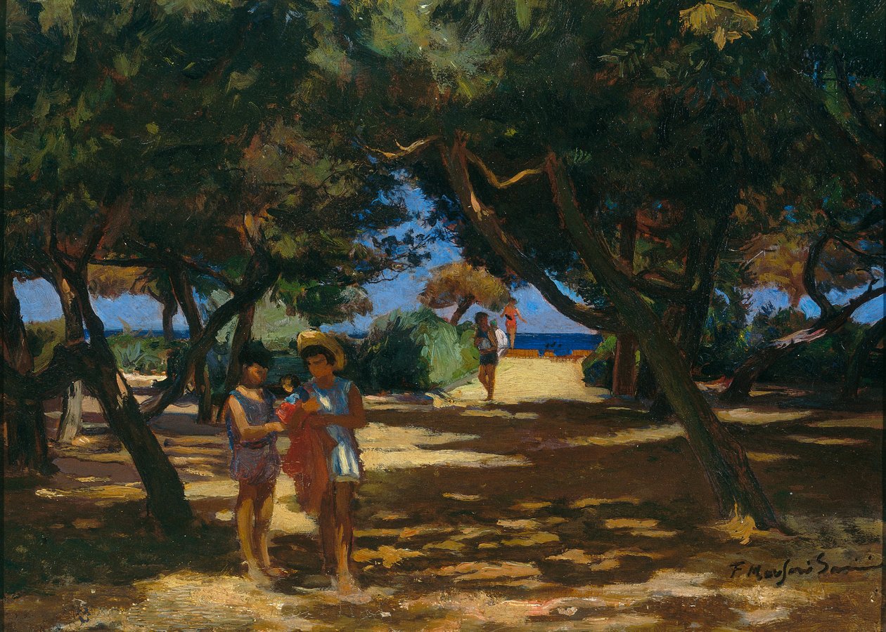 Grus strand af Filippo Marfori Savini