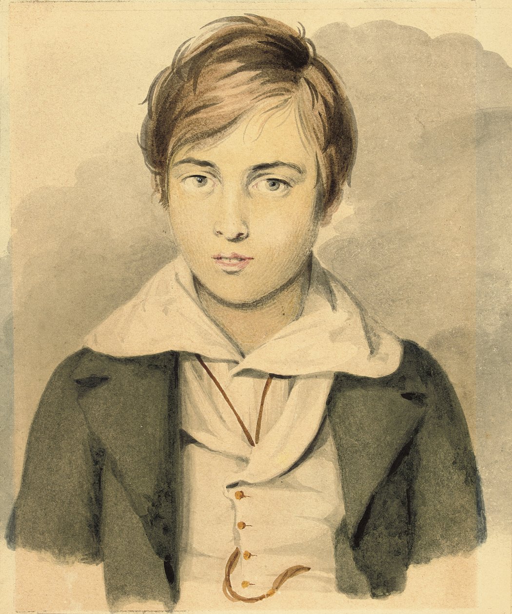 Et portræt af William Michael Rossetti af Filippo Pistrucci
