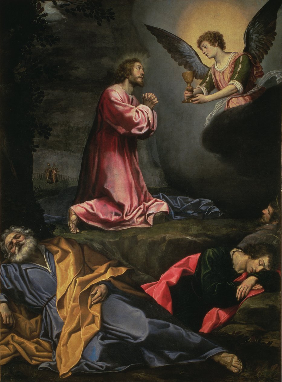 Kristus i Getsemane Have af Filippo Tarchiani