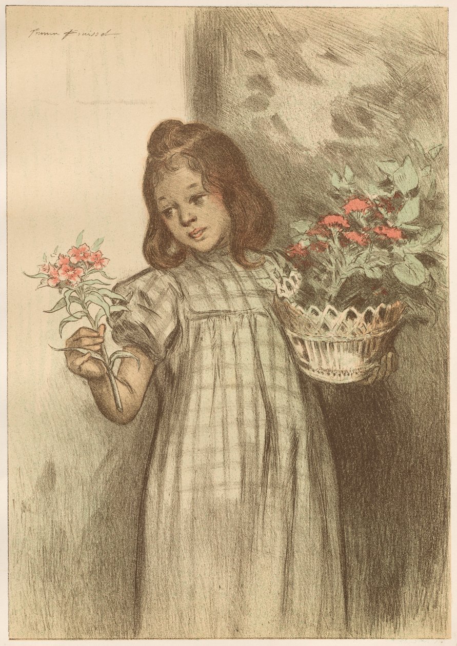 Bouquetière, udgivet 1899. af Firmin Bouisset