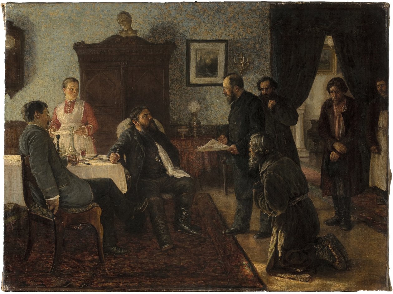 Ansøgere, 1888 af Firs Sergeevich Zhuravlev