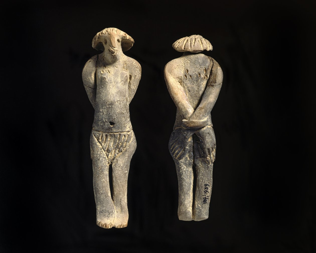 Eksekrationsfigur, Mellemriget (ler) af First Intermediate Period Egyptian