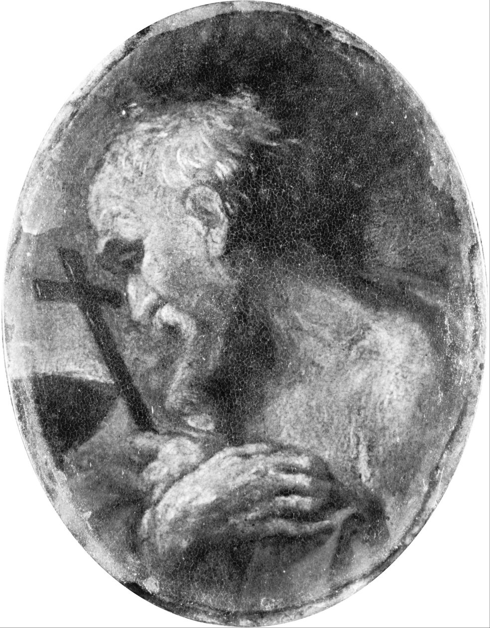 Sankt Jerome af Flaminio Torre
