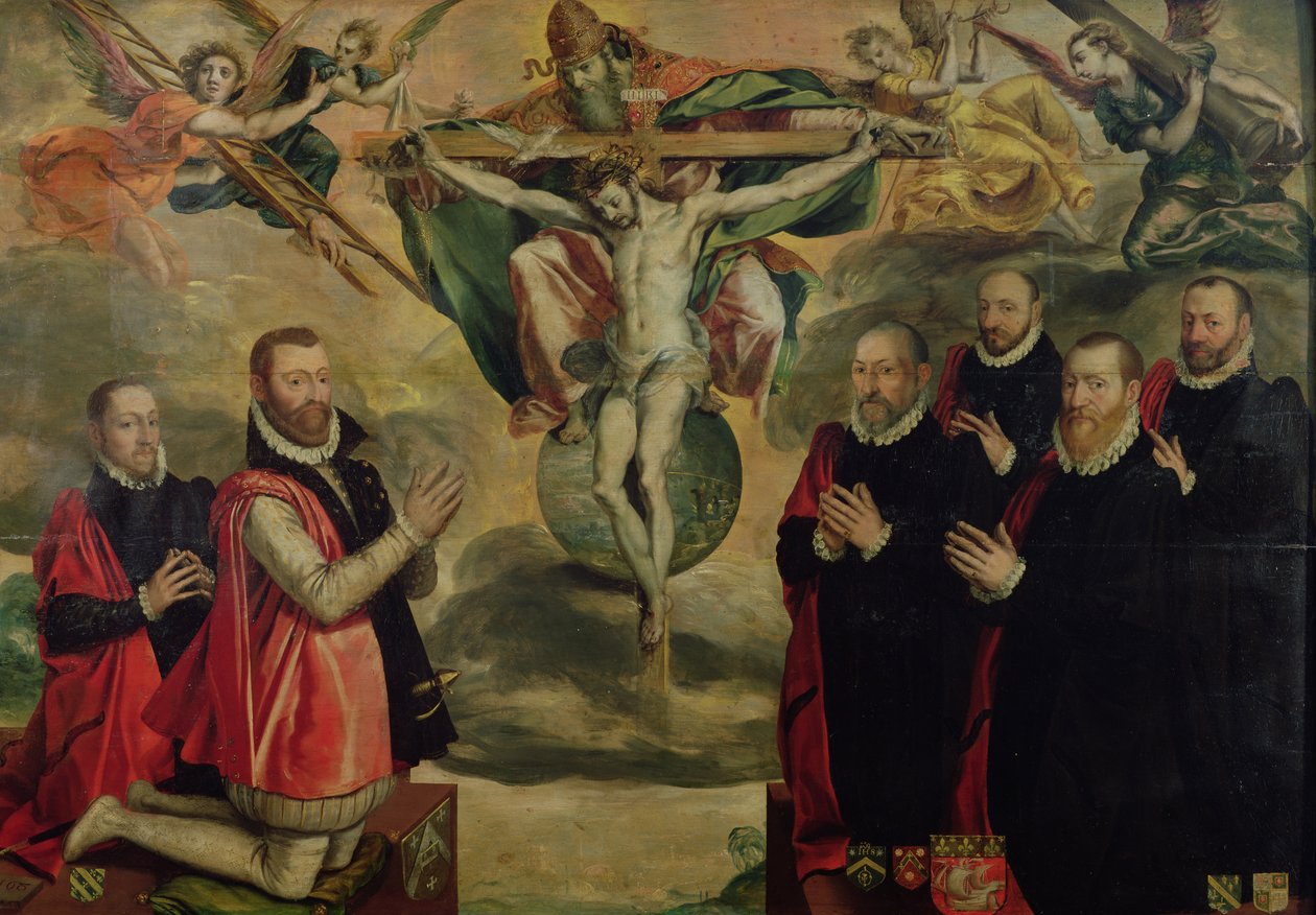 Prevot des Marchands og Echevins i byen Paris, 1568 af Flemish School