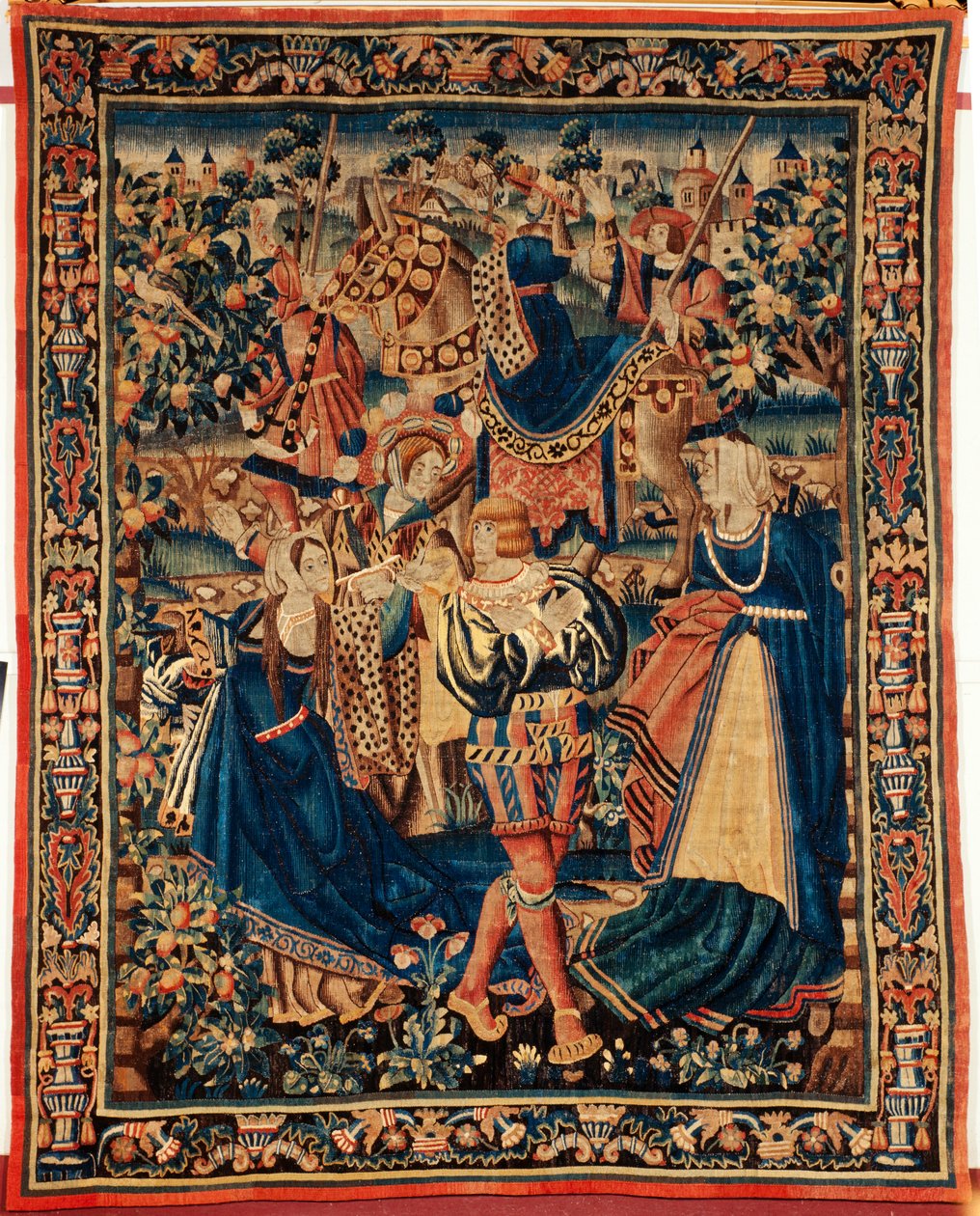 flamsk gobelin. 16. århundrede. af Flemish School