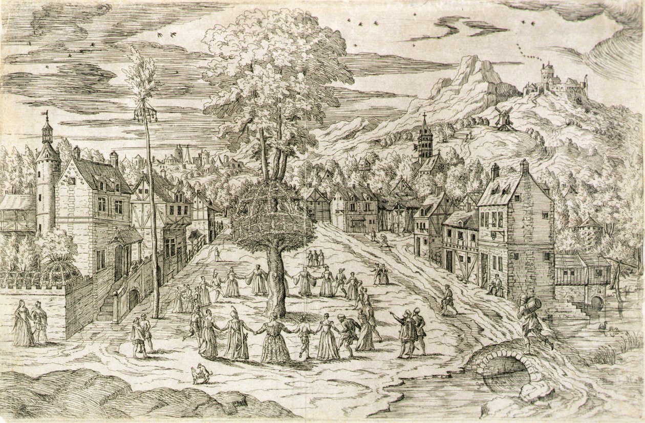 1. maj-ceremoni (radsning) af Flemish School