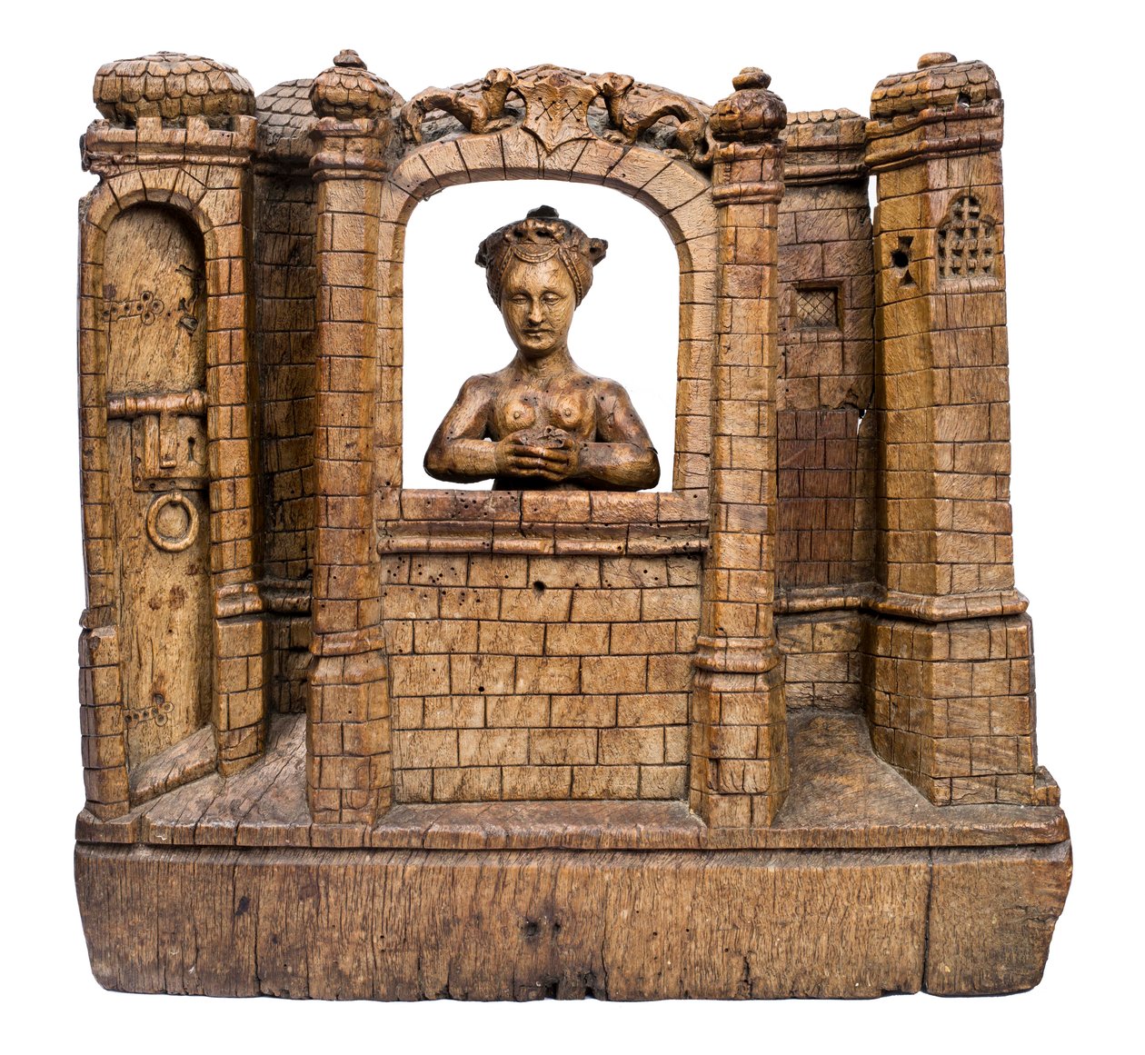 Sankt Barbara i hendes tårn, ca. 1500 af Flemish School