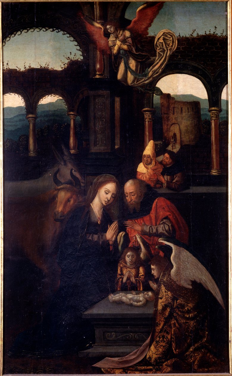 Fødselen (maleri af Flemish School