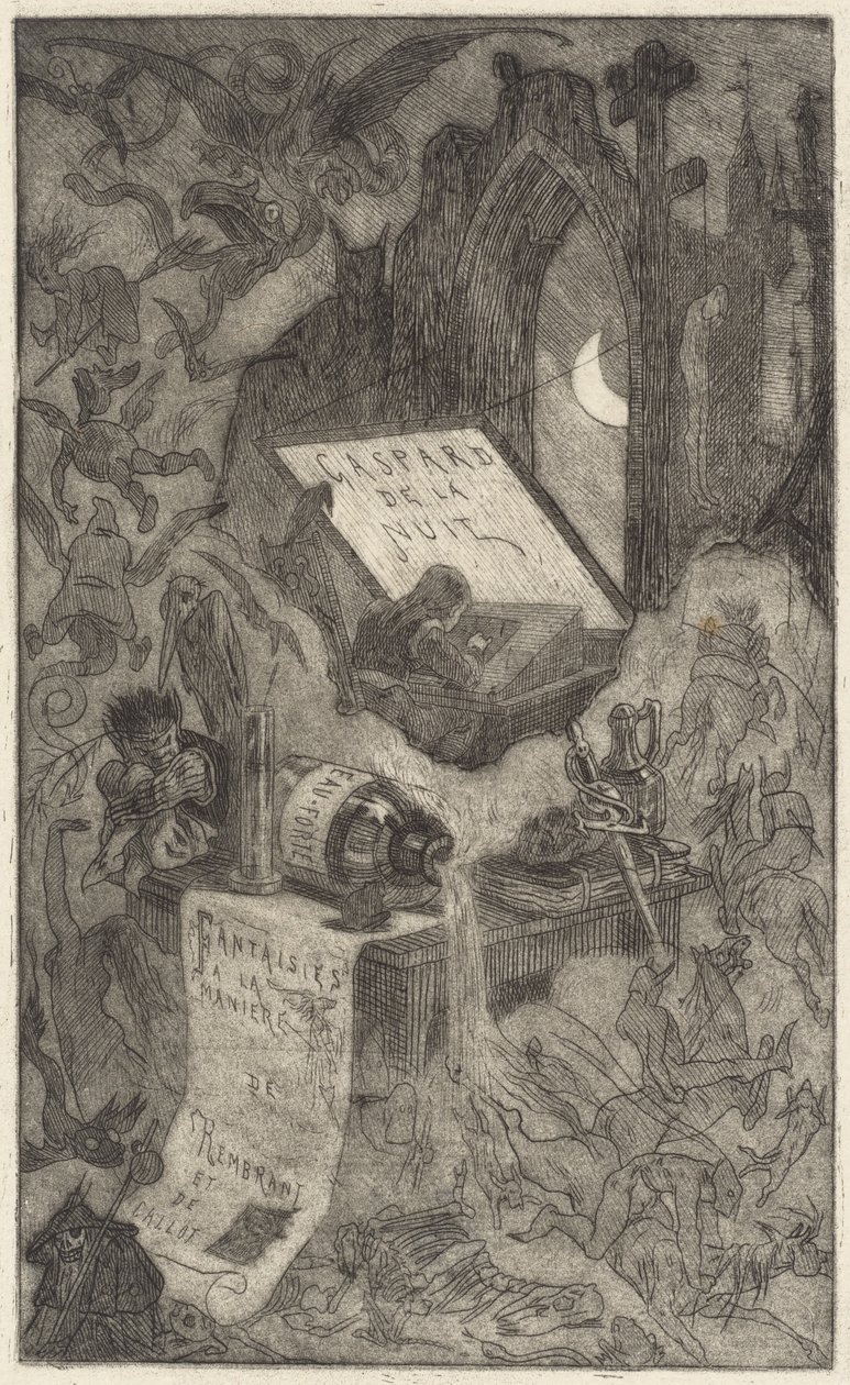 Nattens Gaspard af Félicien Rops