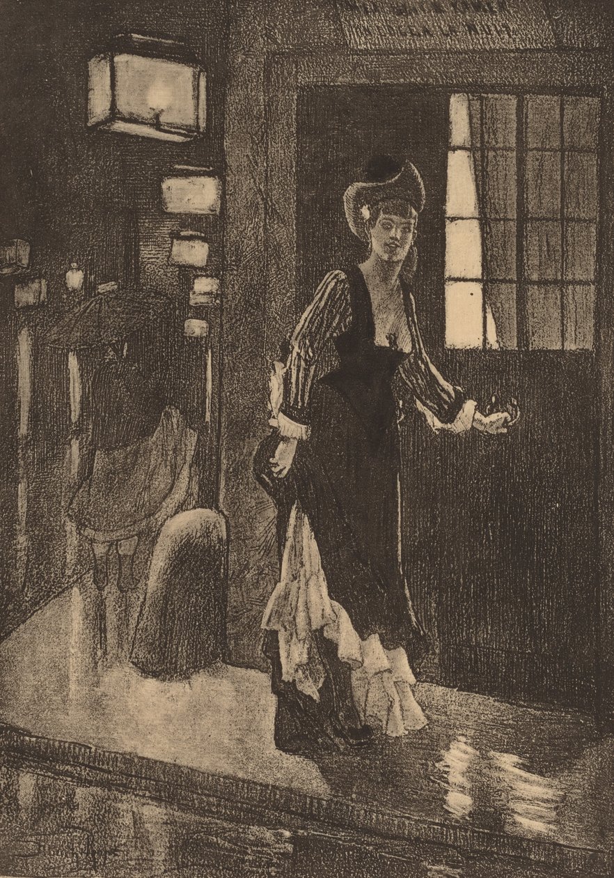 Le Rydeack. af Félicien Rops