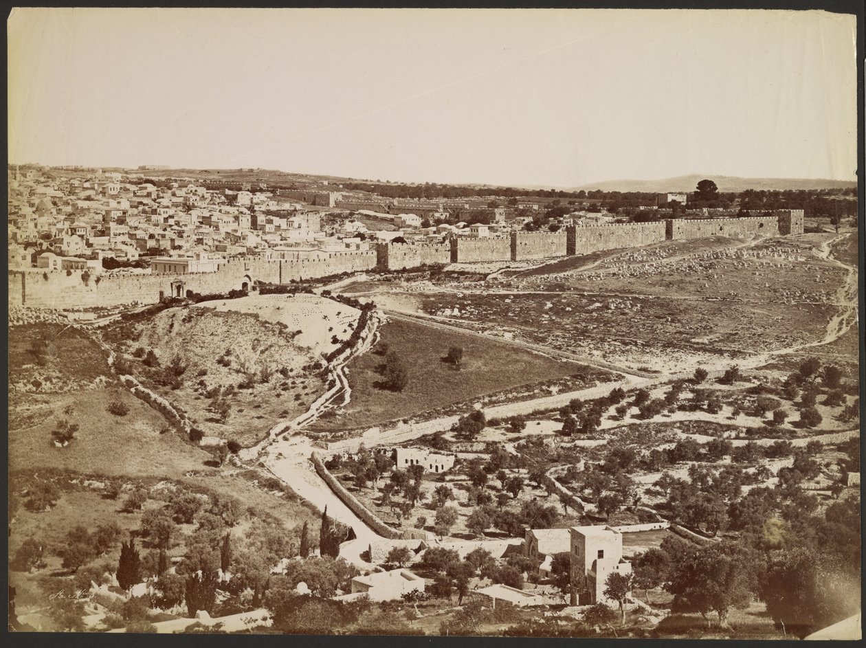 [Jerusalem] af Félix Bonfils