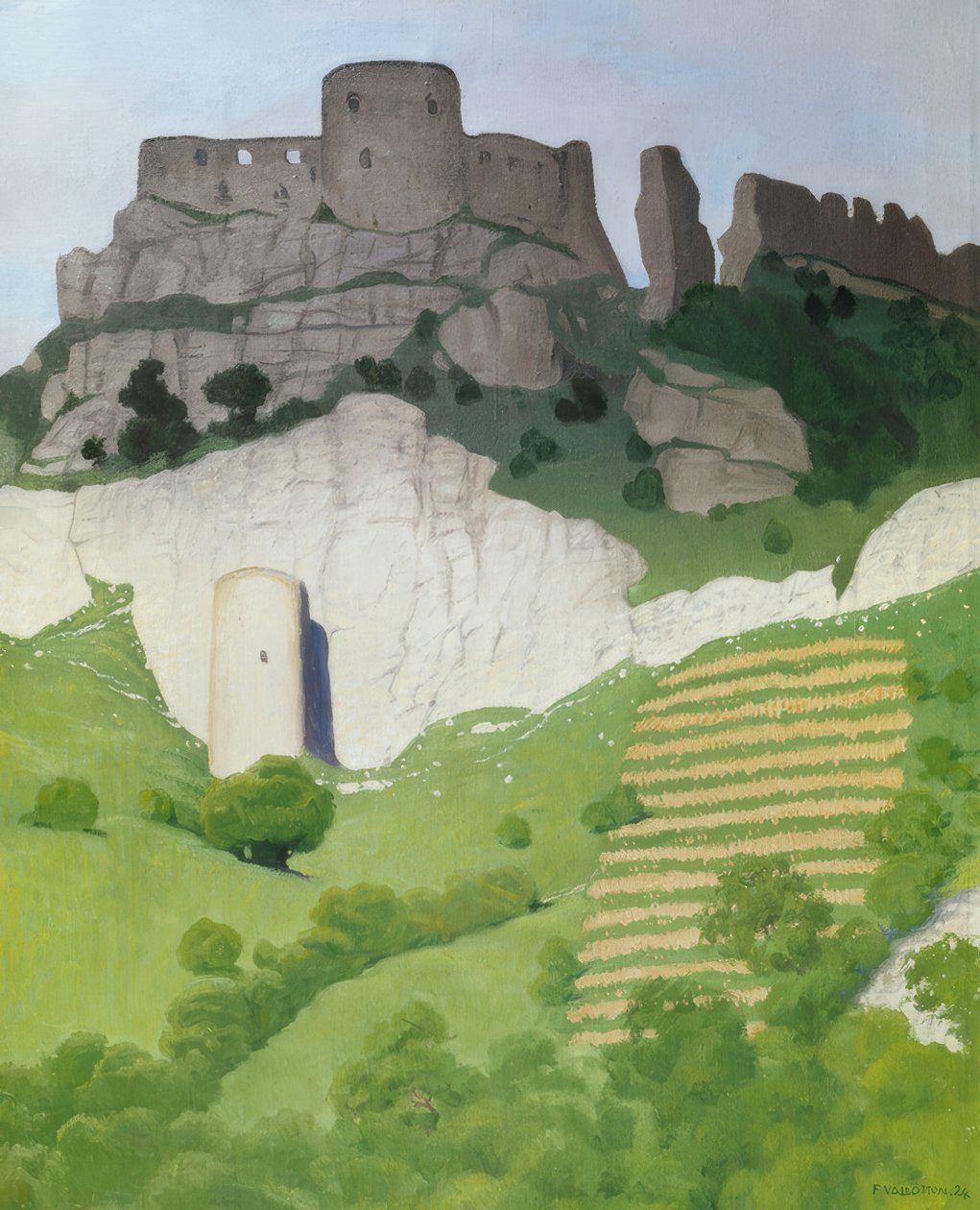 Château Gaillard af Félix Vallotton