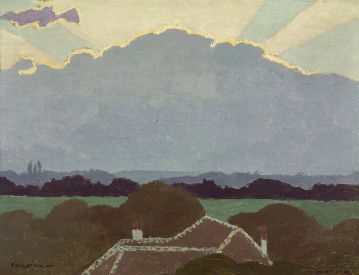 Den store sky af Félix Vallotton