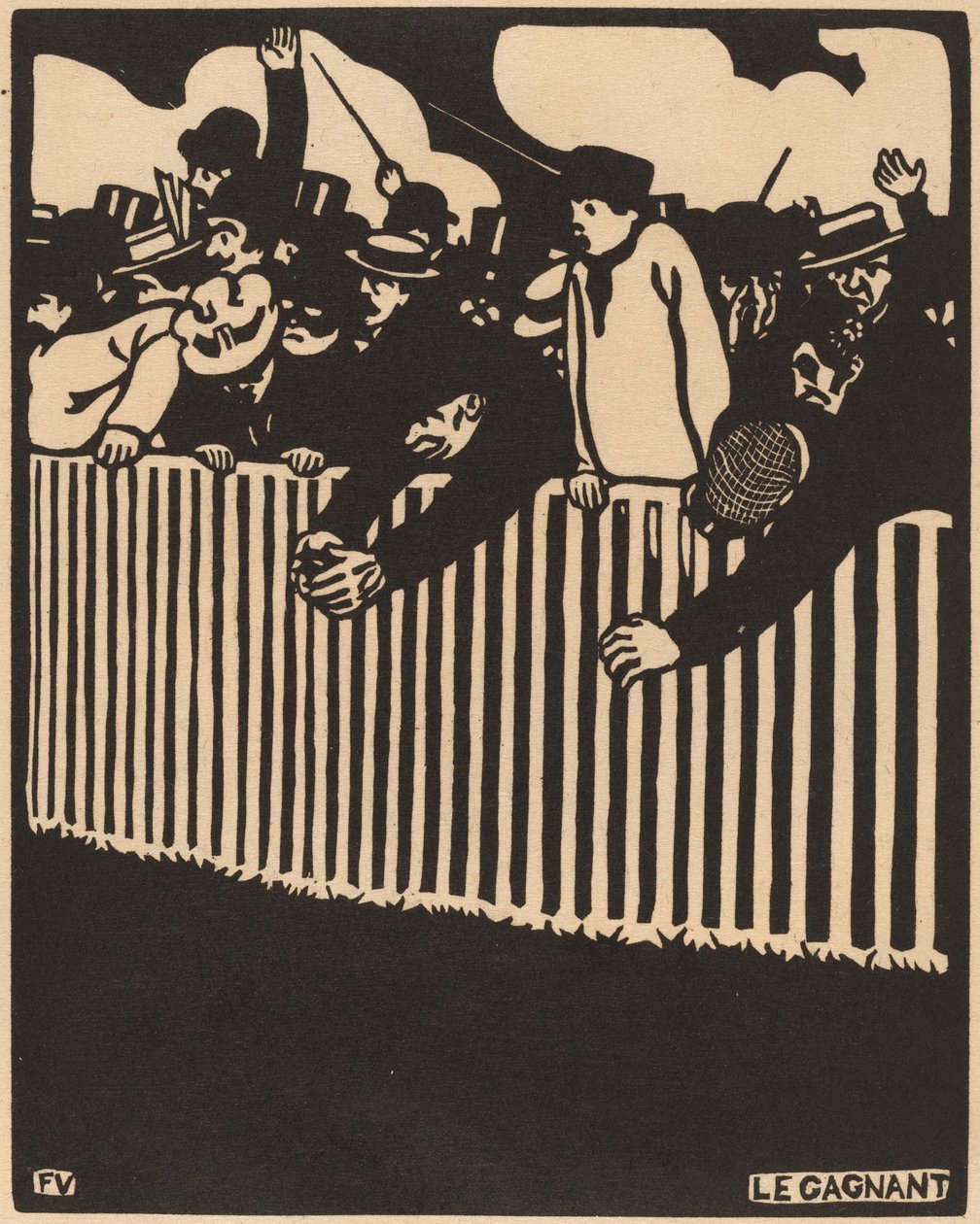 Le Gagnant (Vinderen) af Félix Vallotton