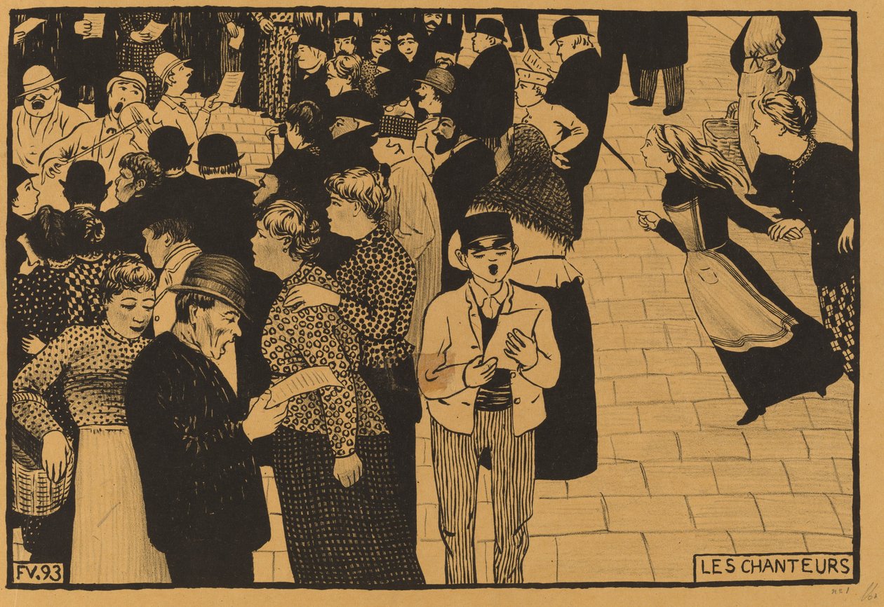 Sangerne af Félix Vallotton