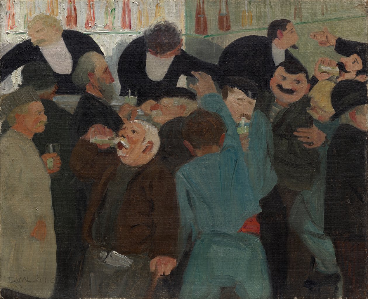 Bistroen af Félix Vallotton