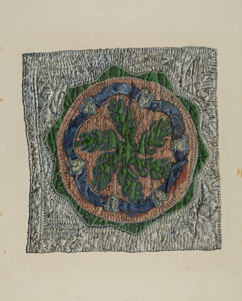Quilt Block - "E. Cooper" Design af Florence Truelson