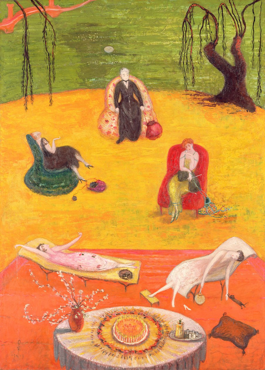 Heat, 1919 af Florine Stettheimer