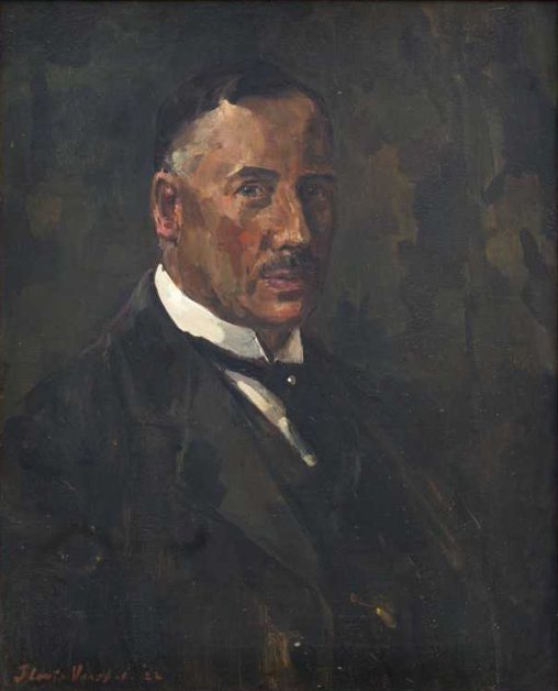 Portræt af George Willem van Heukelom af Floris Verster