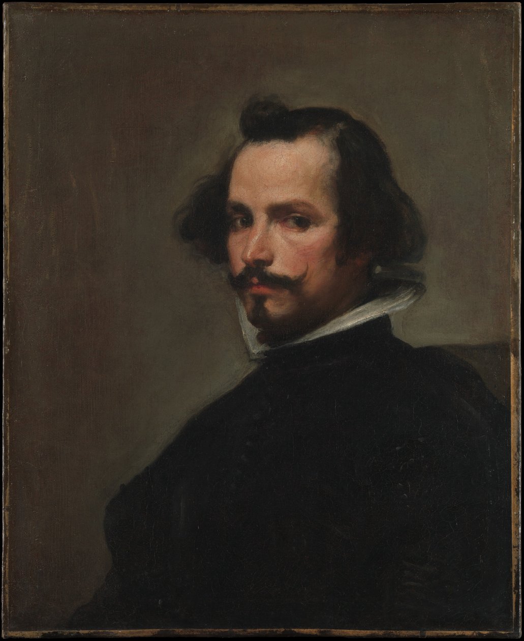 Portræt af mand af Follower of Diego Velázque