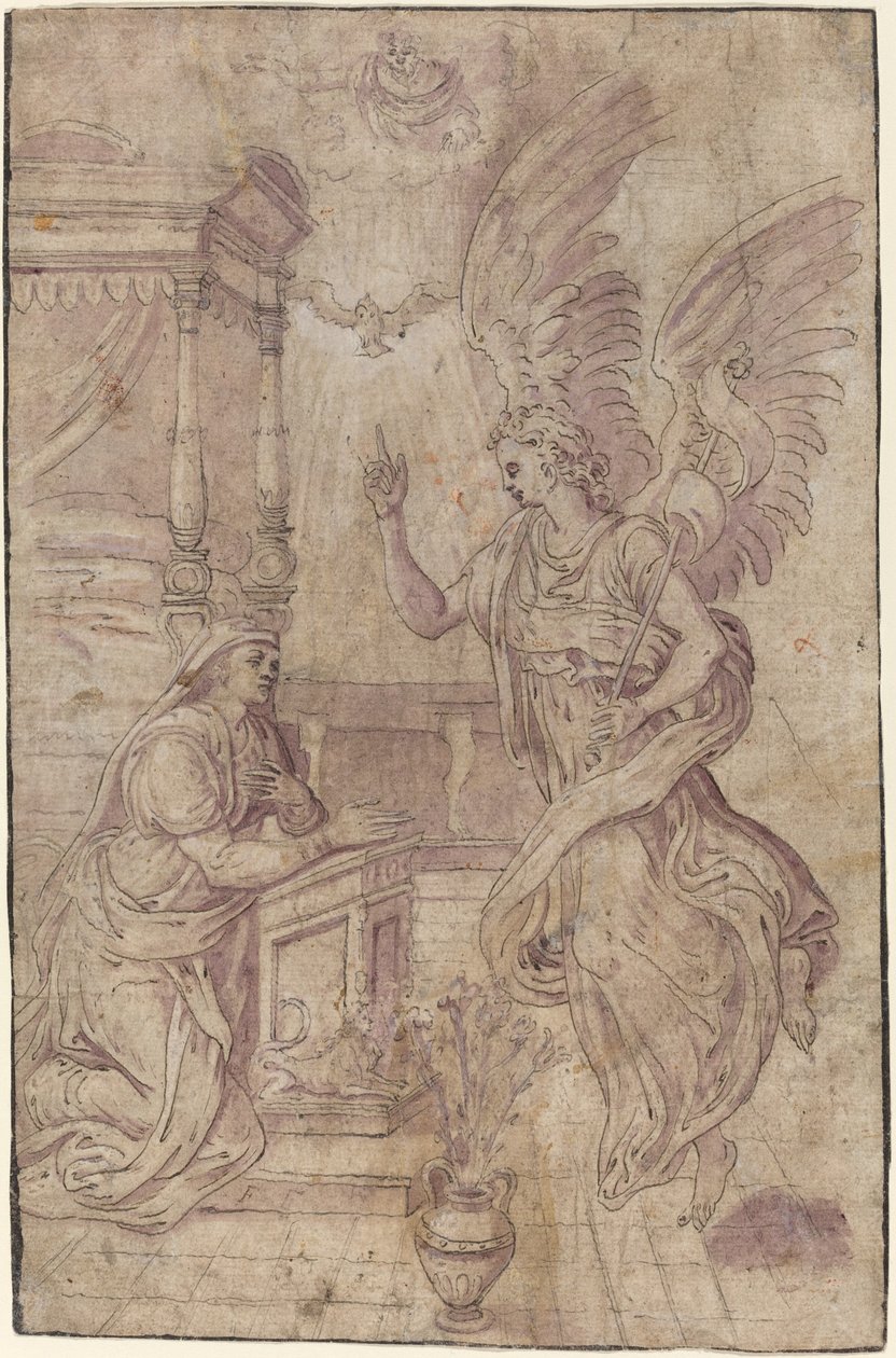 Bebudelsen af Follower of Frans Floris I