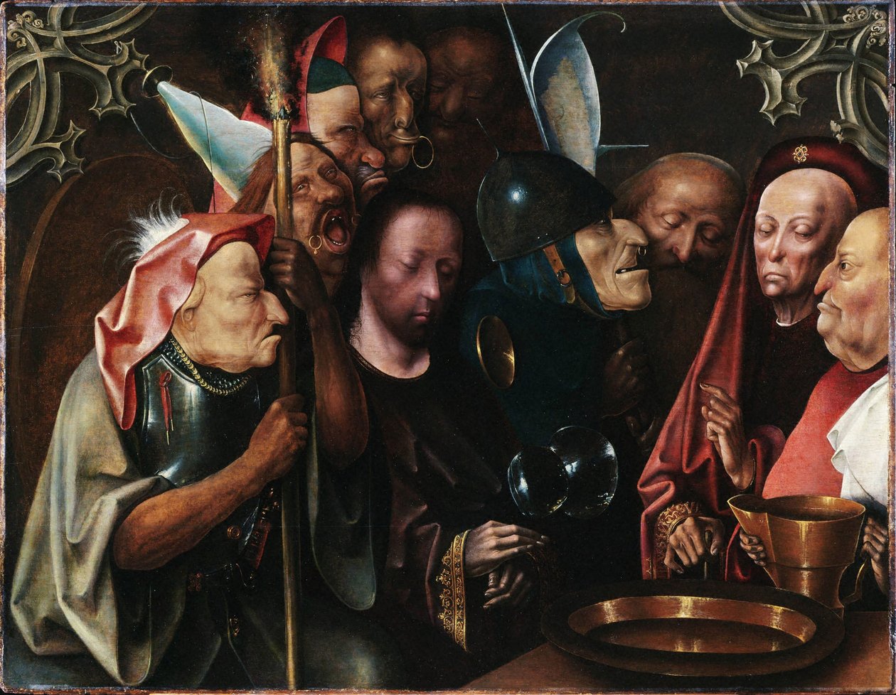 Kristus foran Pontius Pilatus af Follower of Hieronymus Bosch