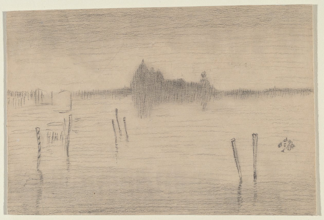 Venedig af Follower of James McNeill Whistler