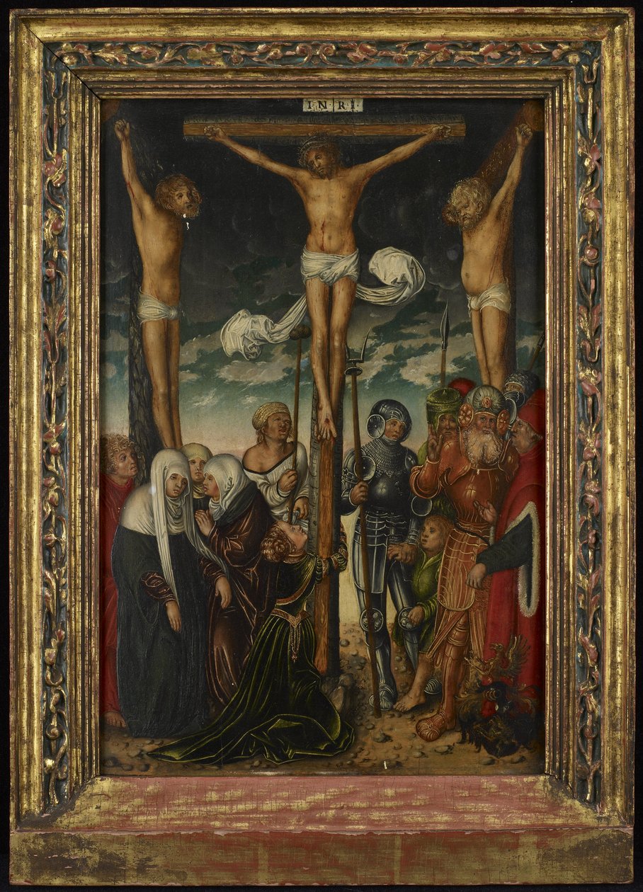 Korsfæstelsen af Follower of Lucas Cranach the Elder
