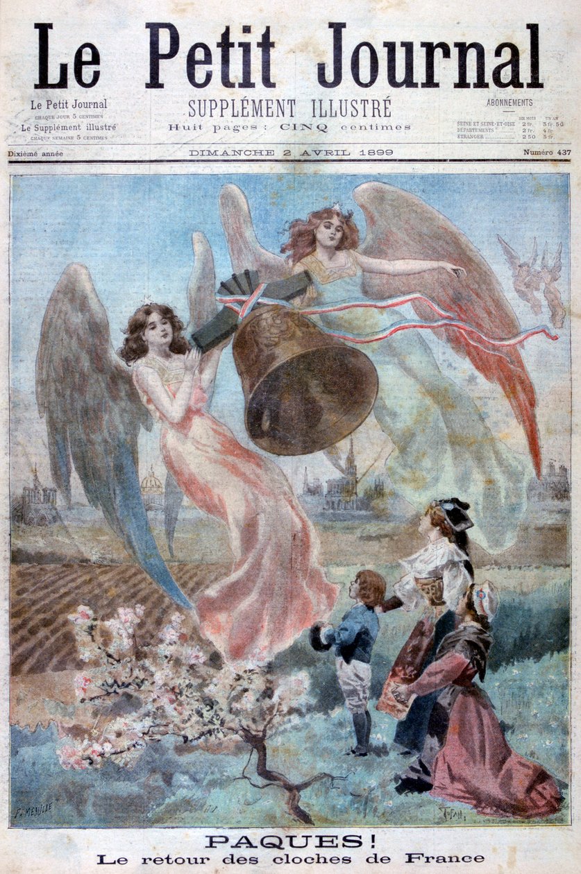 Påske!, 1899. af Fortuné Méaulle