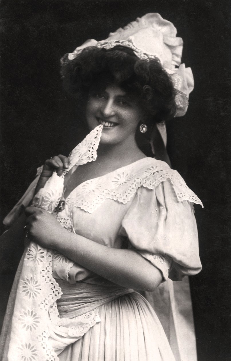 Marie Studholme 1875-1930, engelsk skuespillerinde, 1900-tallet. af Foulsham and Banfield