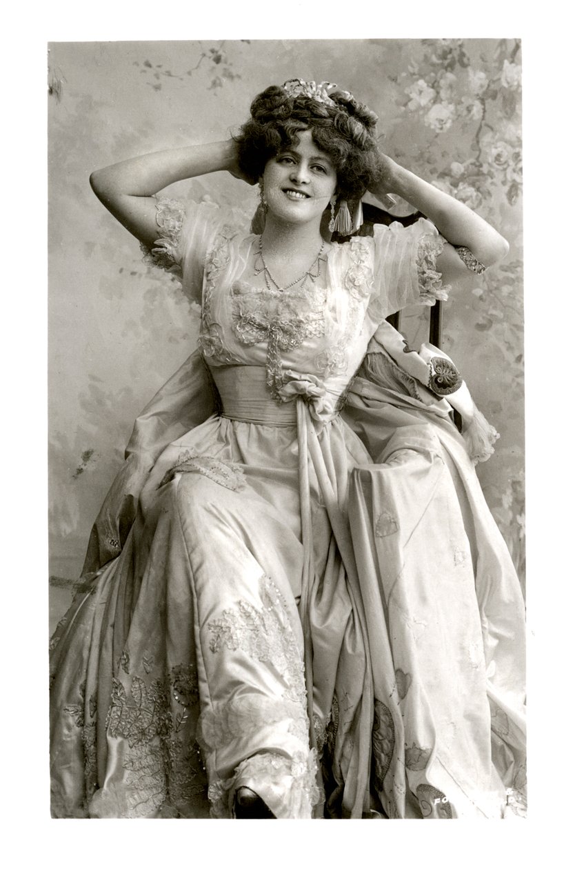 Marie Studholme 1875-1930, engelsk skuespillerinde, 1900-tallet. af Foulsham and Banfield