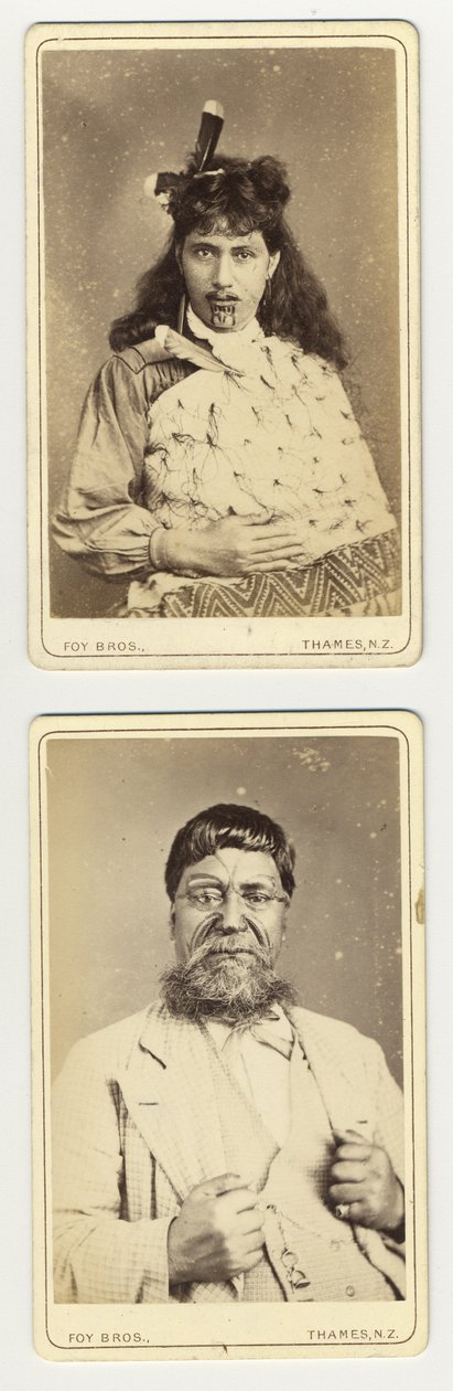 Portrætter, ca. 1880 (albumin print) af Foy Brothers Studio