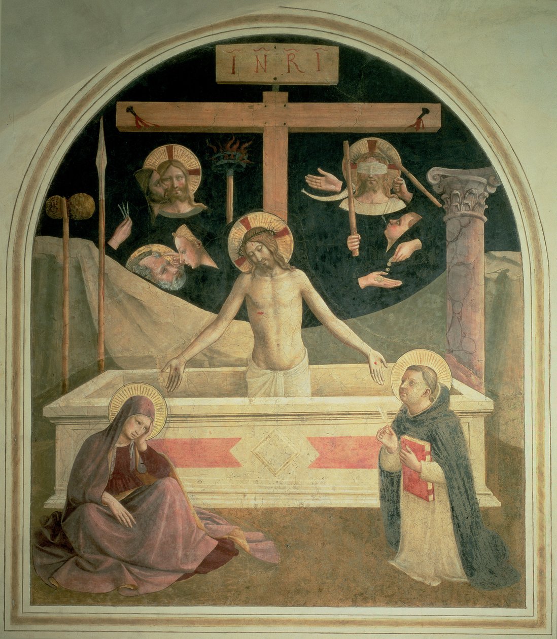 Kristus opstår fra sin grav, ca. 1438-45 af Fra Angelico