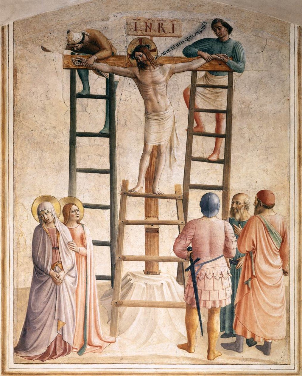 Kristi søm til korset (celle 36) af Fra Angelico